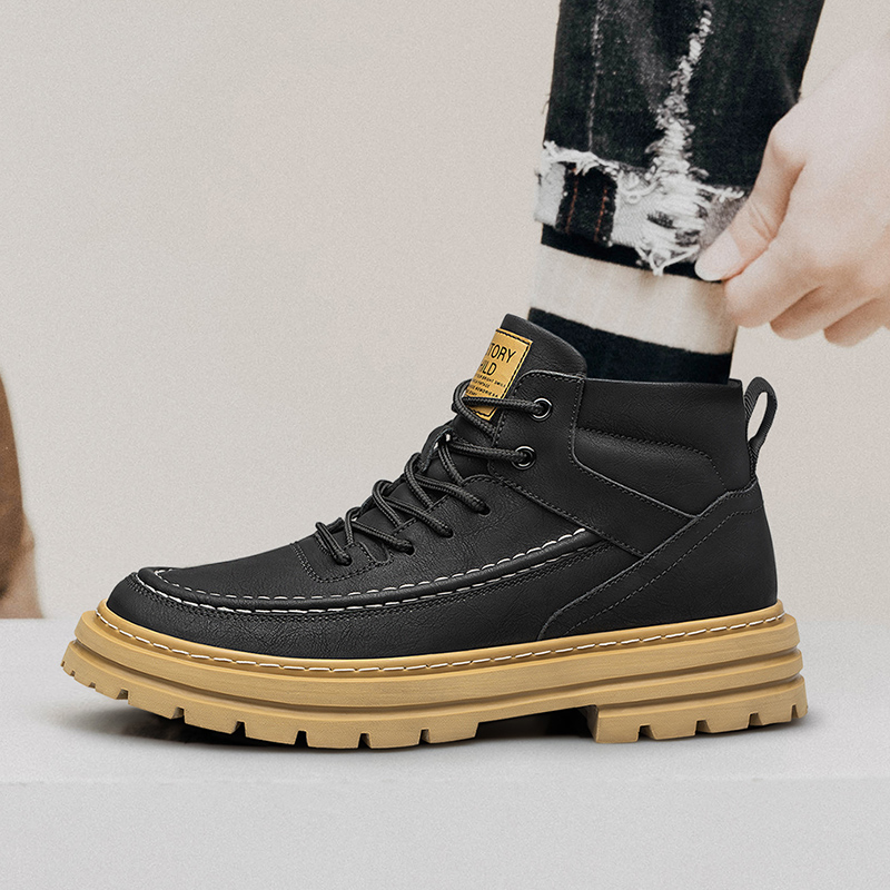Men'S Shoes Water Resistant - Scarpe da uomo con rialzo interno,