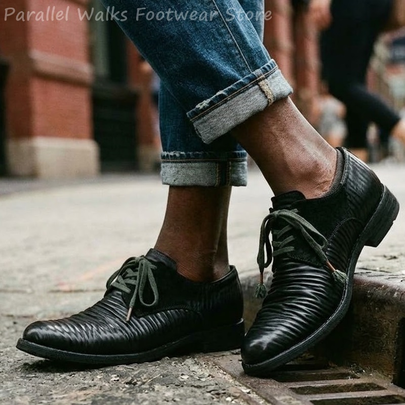 Scarpe Derby da Uomo in Pelle  - Men'S Shoes Smart recensione e prezzo