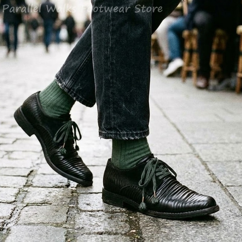 Scarpe Derby da Uomo in Pelle  - Men'S Shoes Smart recensione e prezzo