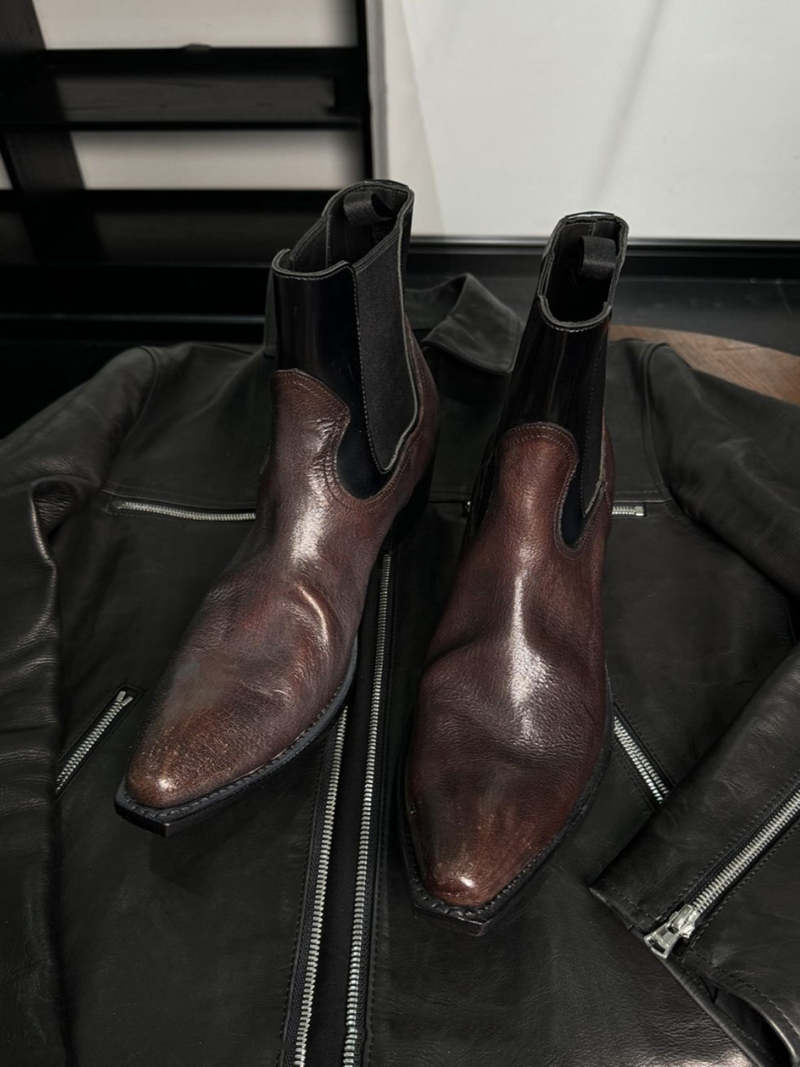 Stivali Chelsea in Pelle Nera  - Men'S Shoes Smart recensione e prezzo